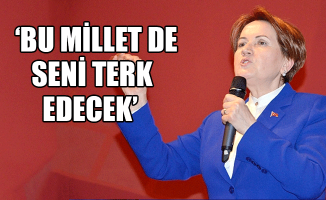 Akşener'den İYİ Parti'yi dinlemeyen Erdoğan'a tepki