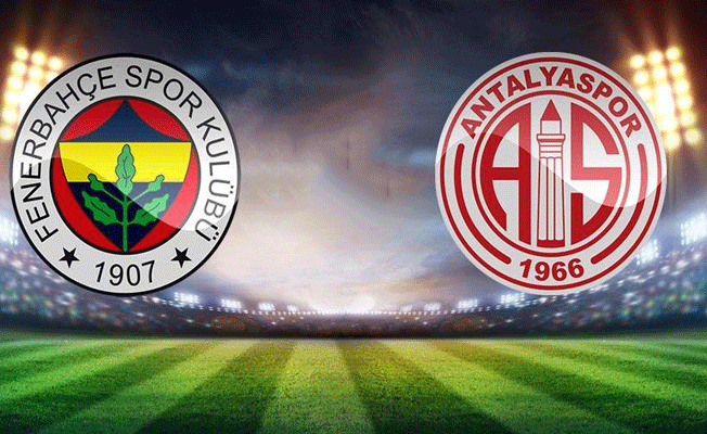 Fenerbahçe Antalyaspor mücadelesinde ilk 11'ler belli oldu