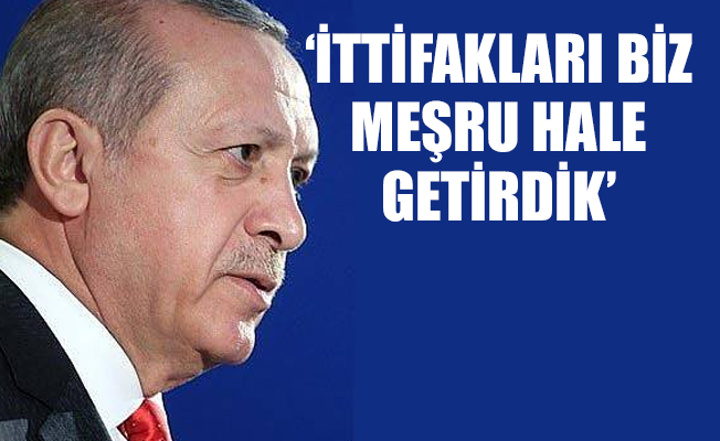 Erdoğan: Şu anda çok garip bir senaryo ortada