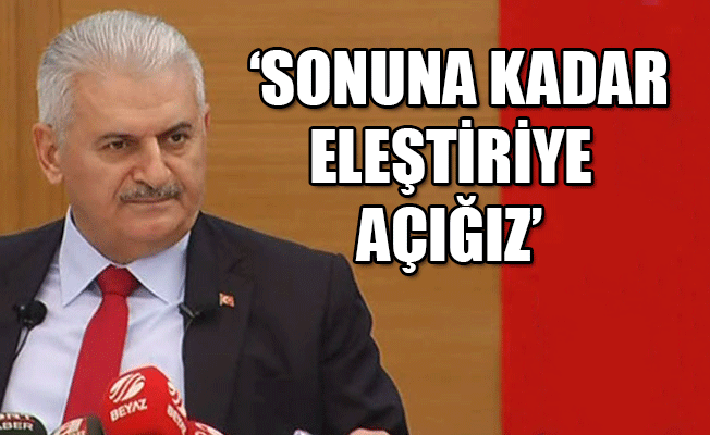 Yıldırım: Terör örgütünün bile televizyonu var Türkiye'de