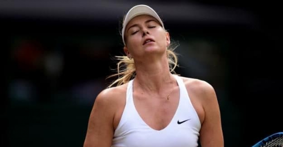 Sharapova'ya kötü haber