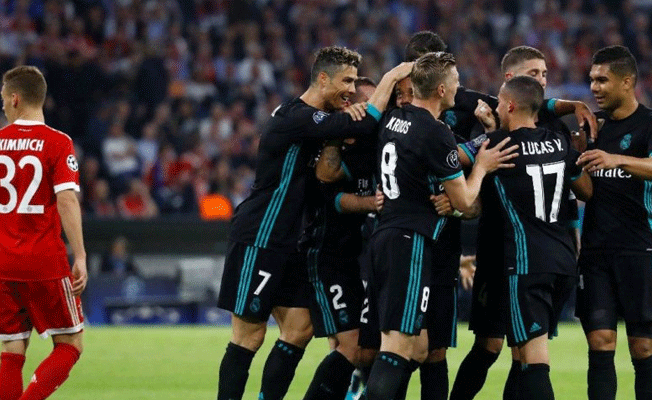 Bayern Münih Real Madrid: 1-2