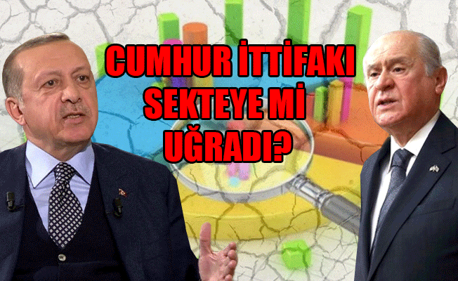 'AKP ve MHP ittifakı yüzde 46.9'da kaldı'