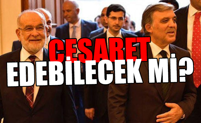 Abdullah Gül'e adaylık teklifi yapıldı!
