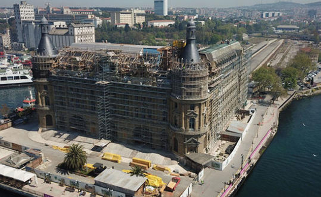 İşte tarihi Haydarpaşa Garı’nın son hali