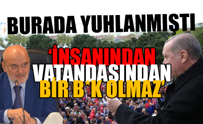 AKP'li o belediye başkanından halka skandal hakaretler