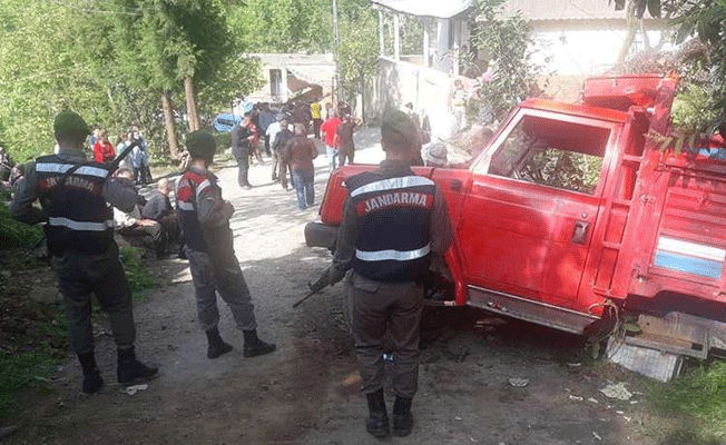 Öğrencileri taşıyan kamyon kaza yaptı: Çok sayıda yaralı var