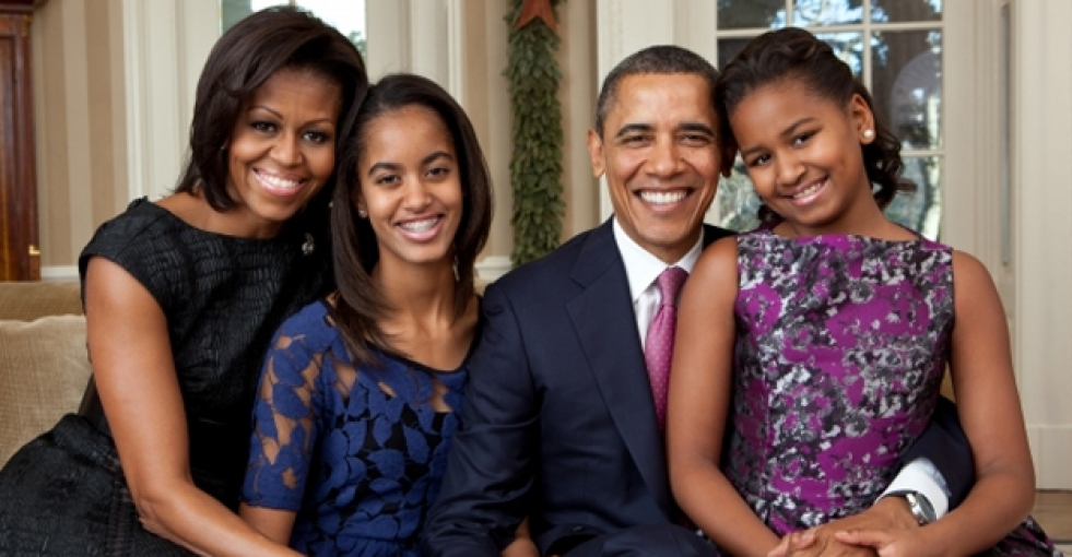 Obama'nın kızı Snapchat'te babasıyla dalga geçmiş