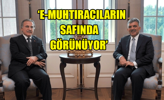 AKP'li Şahin'den Abdullah Gül'e tepki