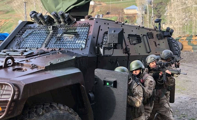 Van’da geniş çaplı terör operasyonu yapıldı