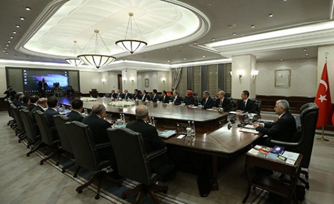 Bakanlar Kurulu Çankaya Köşk'ünde toplandı