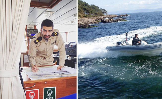 Burgazada sahilinde feci olay