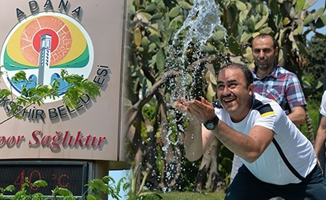 Adana, mayıs ayının ilk gününde 40 derece