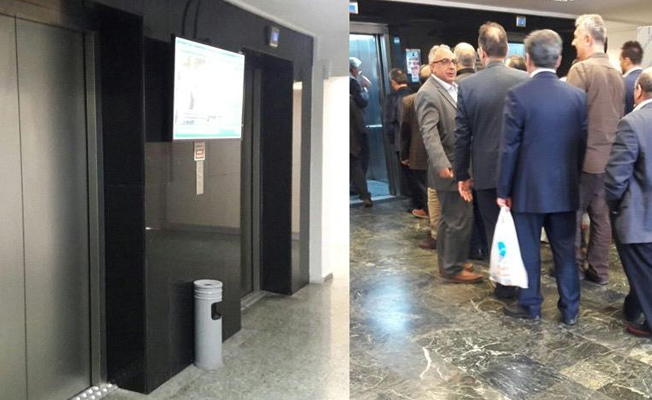 'VIP asansör' ve 'VIP yemekhane' tepki topluyor