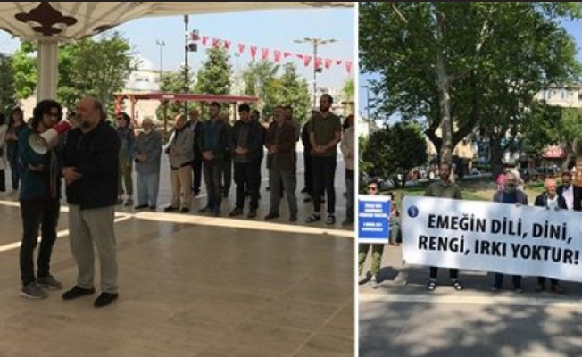 İş cinayetinde ölen işçiler için gıyabi cenaze namazı