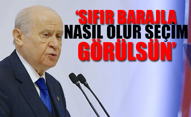 Devlet Bahçeli’den muhalefetin ittifakına ilk yorum