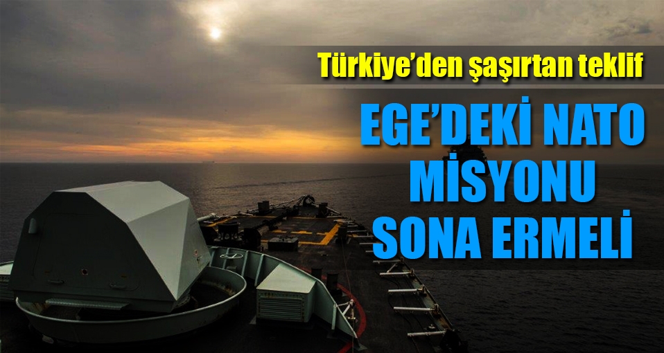 Türkiye: Ege'deki NATO misyonu sona ermeli