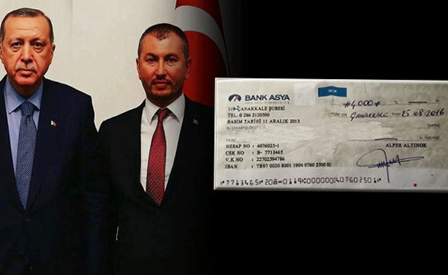 AKP'yi karıştıran Bank Asya çeki