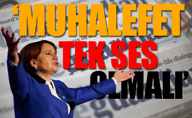 Akşener: Korkma sırası iktidardaki erkeklerde