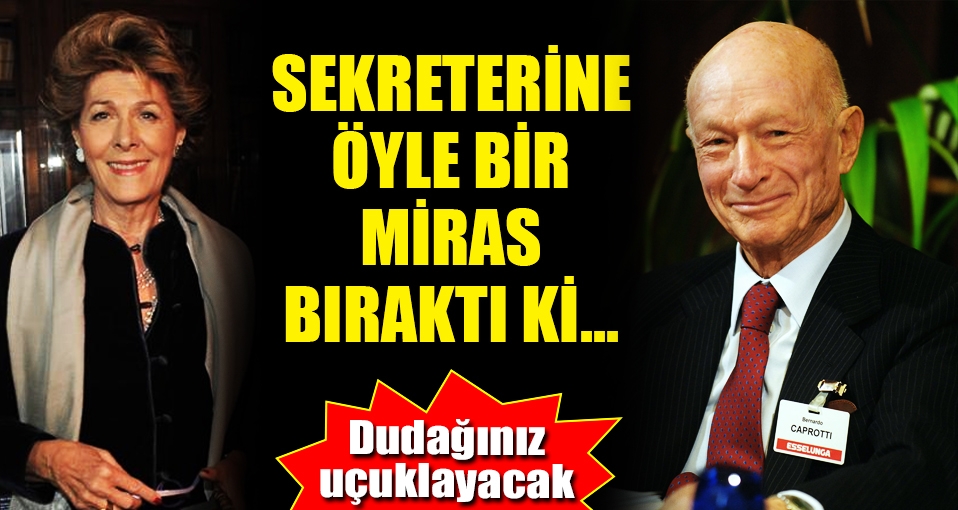 İtalyan iş adamı Caprotti öldü, sekreteri yaşadı