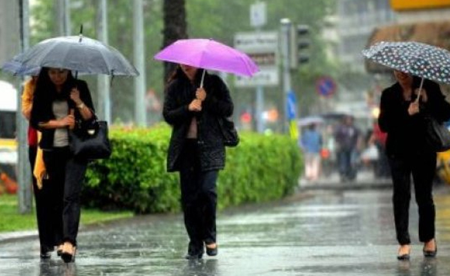Meteoroloji'den 5 il için sağanak uyarısı