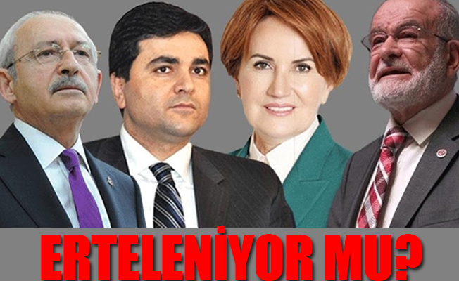 Muhalefetin ittifak açıklamasında flaş gelişme