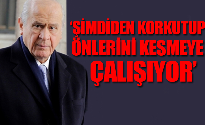 'Gemisi karaya oturan Bahçeli başka işler peşinde!'