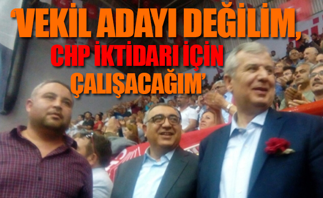 Durdu Özbolat: ‘Şimdi CHP’nin iktidar zamanıdır’