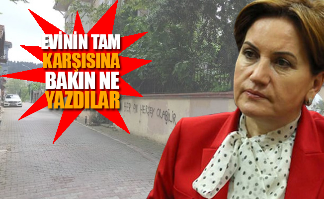 Akşener'e tehdit mesajı