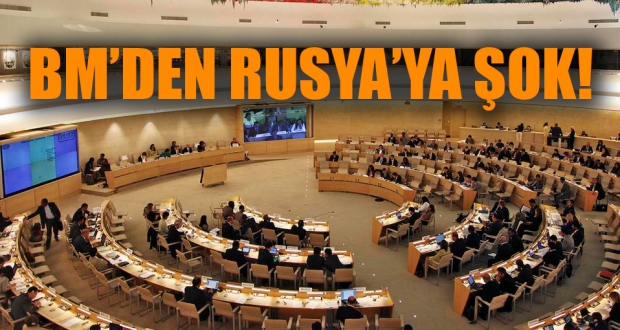 Rusya, BM İnsan Hakları Konseyi üyeliğine seçilmedi