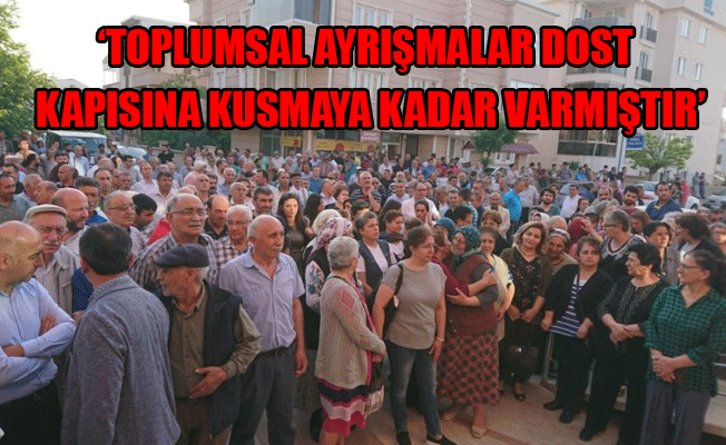 Bursa’da cemevine hain saldırı: Yurttaşlar tepki gösterdi!