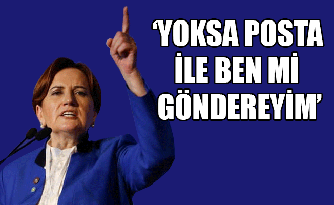 Akşener’den ‘Bahçeli’ye: İmza verenlerin listesini alır mısınız?