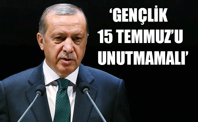 Erdoğan: Biz geceleri sabahlara kadar afiş asar, duvarlara yazı yazardık