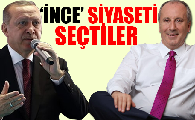 Cumhurbaşkanı Erdoğan'dan İnce'ye ilk eleştiri
