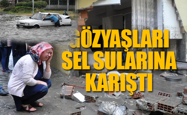 Ankara'yı yine sel aldı