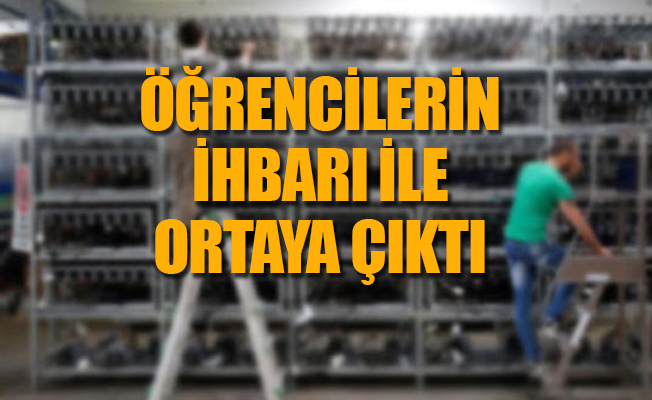 Üniversitenin bilgisayar ağıyla kripto para madenciliği yapmışlar