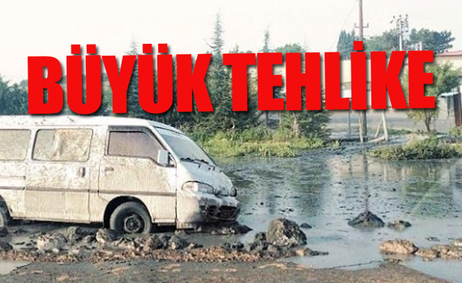 10 bin metreküp tehlikeli atık doğaya karıştı