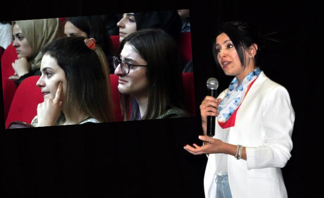 Kan donduran tacizi ortaya çıkaran öğretmen anlattı, salon gözyaşlarına boğuldu