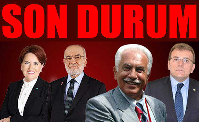 İşte 4 adayın aldıkları imza sayıları