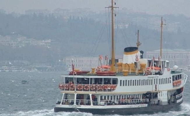 İstanbul Boğazı'nda tüm vapur seferleri iptal