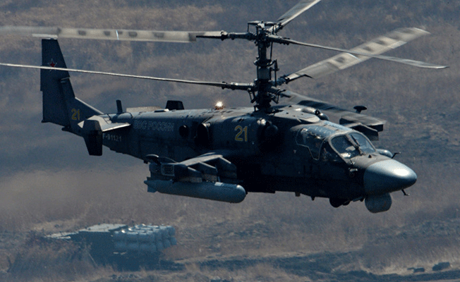 Suriye’de Rus helikopteri düştü! 2 ölü