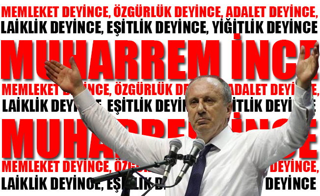 İşte Muharrem İnce’nin seçim şarkısı... İlk kez YURT'ta