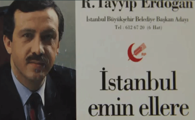 Erdoğan'ın 1994'teki seçim şarkısı ortaya çıktı