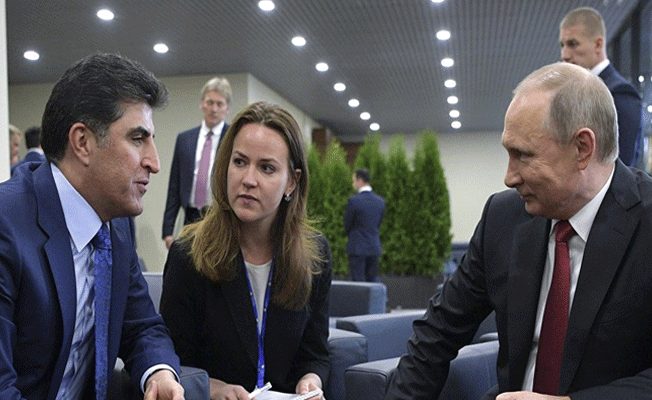 'Barzani, Moskova’da Putin’le görüşecek'