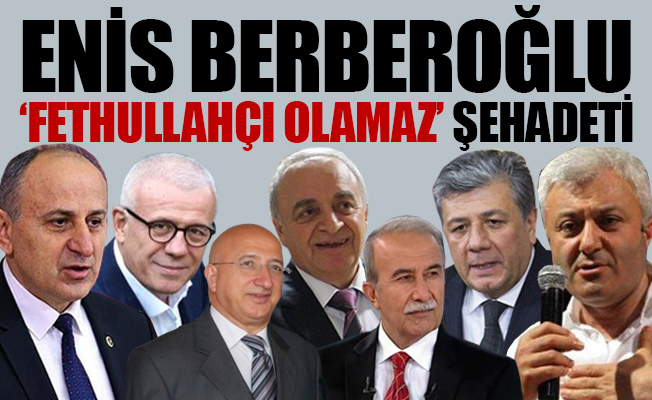 'Enis Berberoğlu serbest bırakılsın'