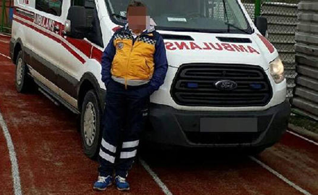 Ambulansta şok olay! Gizli çekim gözaltısı