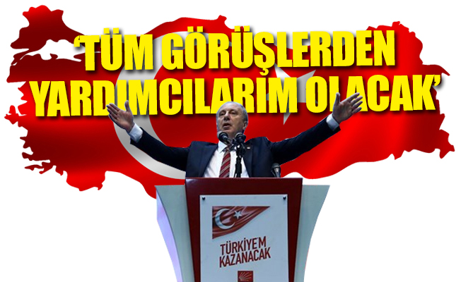 Muharrem İnce: Kürt kardeşimi Başkan yardımcısı ilan edeceğim