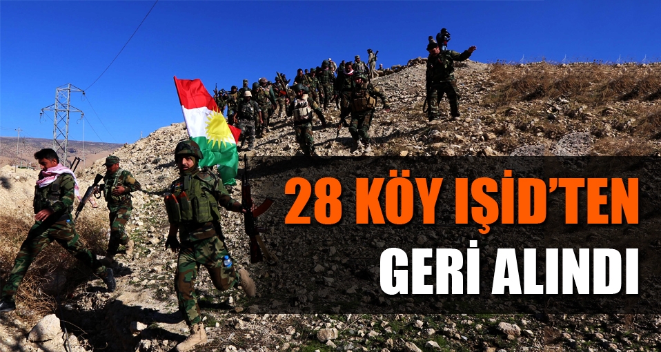 28 köy IŞİD'ten geri alındı