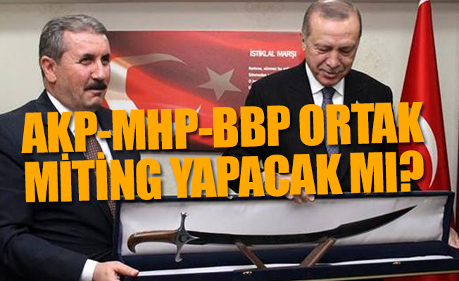 İttifakta üçlü formül; Destici nereden aday olmak istiyor?