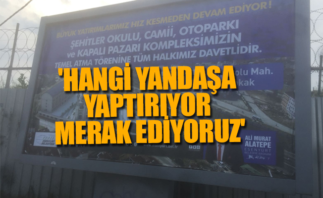 AKP'li belediyeden yeni icat; ihalesi yapılmadan açılışı yapılıyor
